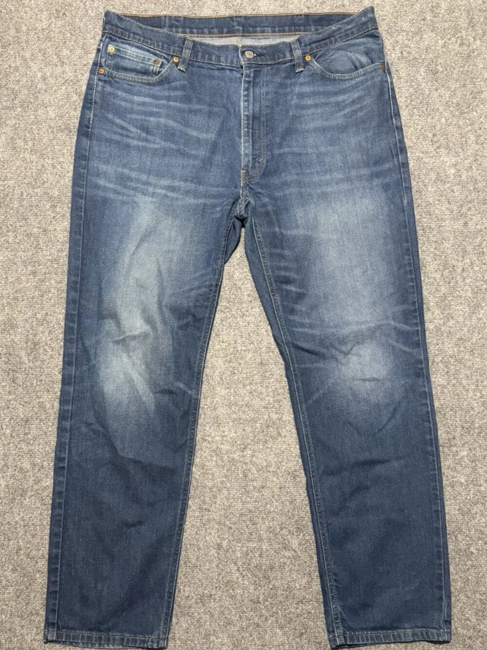 Levis 541 Jeans Mens 40x34 Dark Wash Blue Athletic Taper Stretch Denim Pants